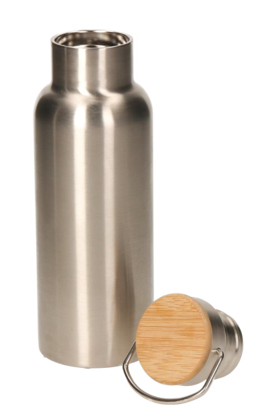 Thermo Edelstahl-Trinkflasche Cascada Druck: Lasergravur